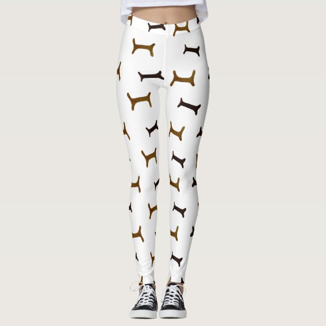 Leggings Os de chien (Devant)