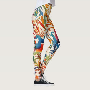 Leggings Otomi coloré Motif