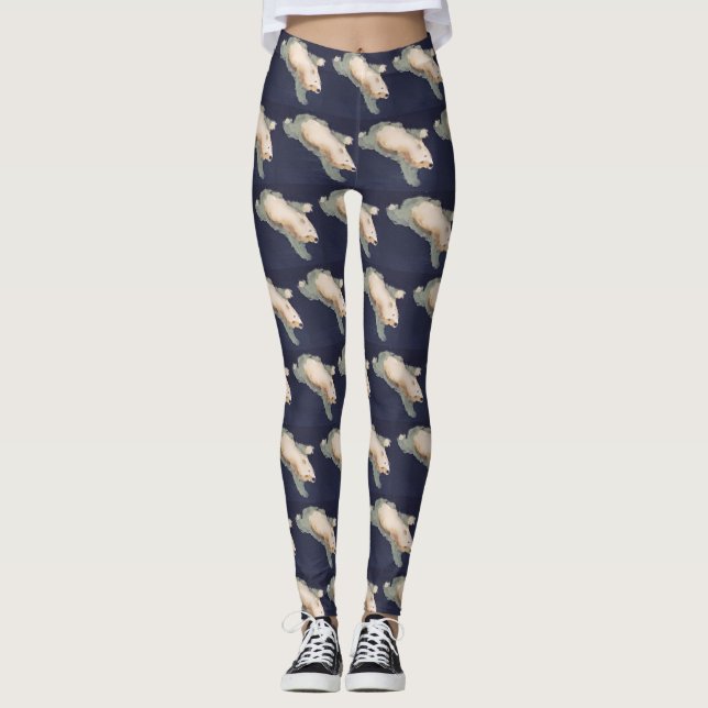 Leggings Ours polaire (Devant)