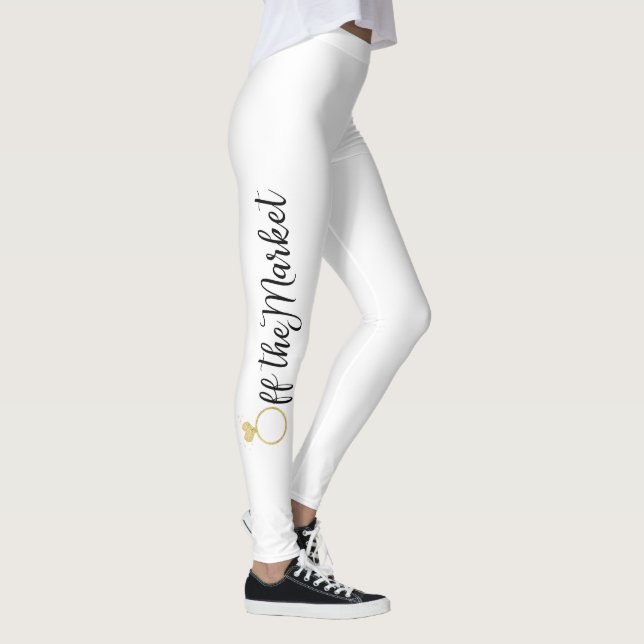 Leggings Outre des guêtres de jeune mariée du marché (Droite)