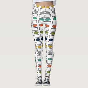 Leggings Ovales et rectangles