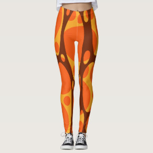 Leggings Ovales stratifiés des années 1970