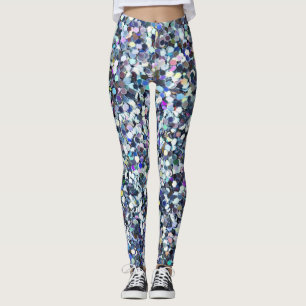 Leggings Paillettes Colorées Féminines Mignonnes