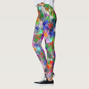 Leggings - Paint Splatters One