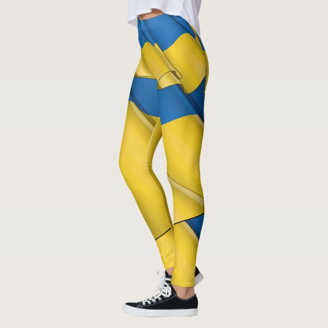 Leggings PAIX POUR L'UKRAINE - pas de profit. (Gauche)