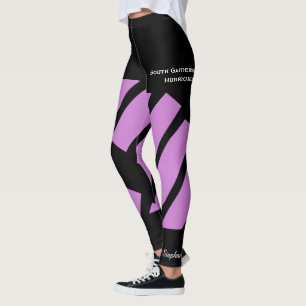 Leggings Pale Purple Team/Club, Nom, Faux Shorts,