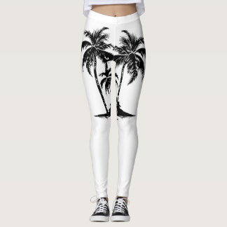 Leggings palmiers