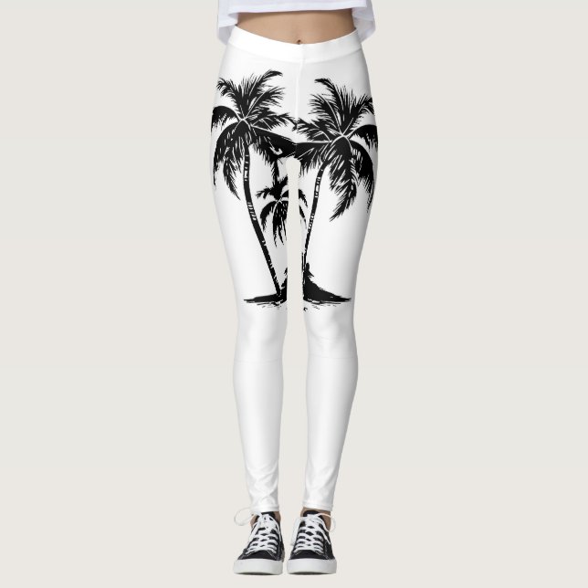 Leggings palmiers (Devant)
