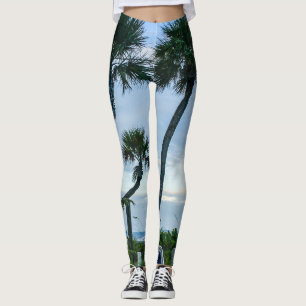 Leggings Palmiers tordus
