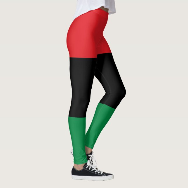 Leggings Pan African, Happy Kwanzaa (Droite)