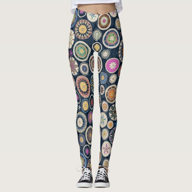 Leggings pango mandala echo (Devant)
