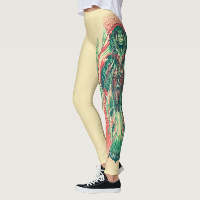 Leggings Panneau de Nouveau d'art de pêcheur de la Reine (Gauche)