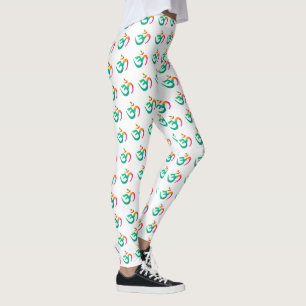 Leggings Panneau OM coloré