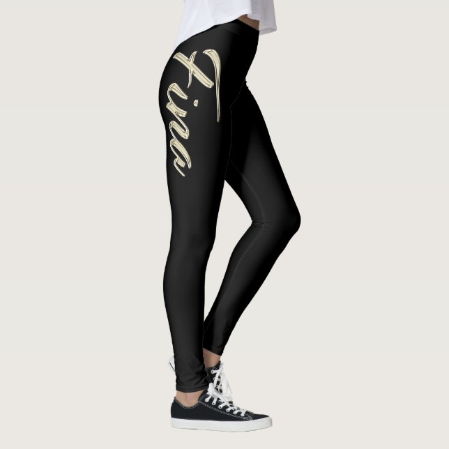 Leggings Pantalon de Fina white gold (Droite)