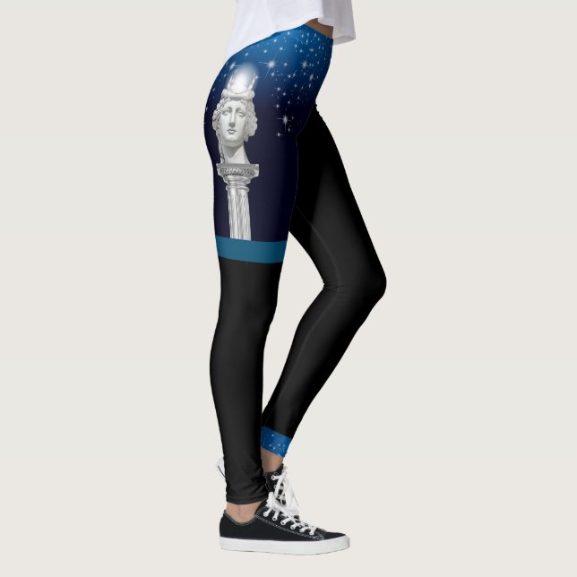 Leggings Pantalon de mythologie, dieu déesse spirituelle (Droite)