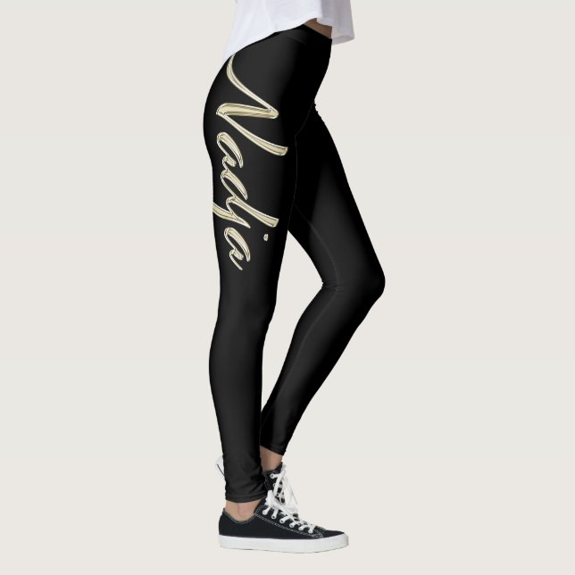 Leggings Pantalon de Nadja white gold (Droite)