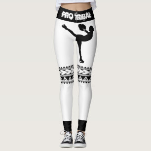 Leggings Pantalon de performance de patinage artistique
