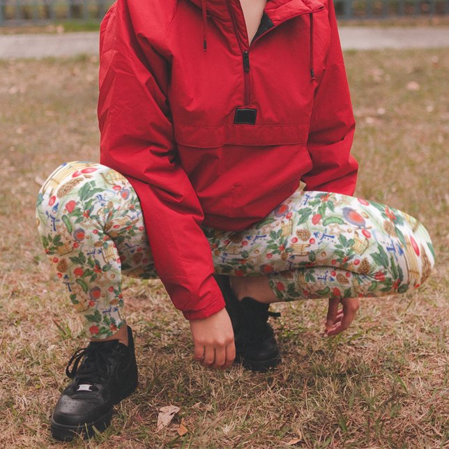 Leggings Pantalon de pyjama de Noël festif (Créateur téléchargé)