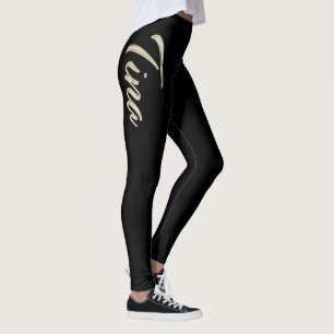 Leggings Pantalon de Tina white gold