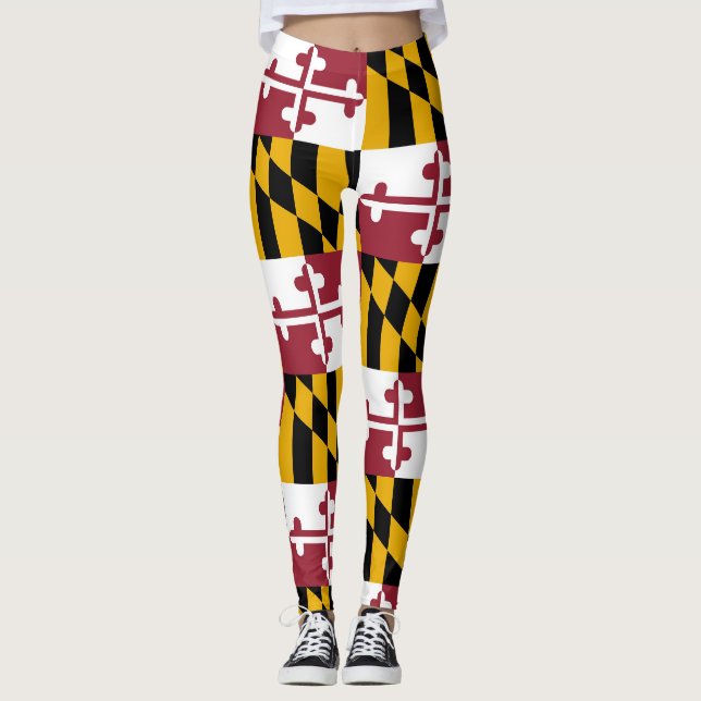 Leggings Pantalon de yoga de guêtres de fierté de drapeau (Devant)