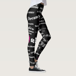 Leggings Pantalon de yoga inspirant
