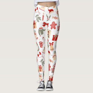 Leggings Pantalon festif de Noël pour femmes