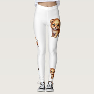 Leggings pantalon lionceau
