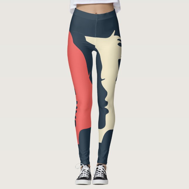 Leggings Pantalon officiel de yoga de mars San Diego des (Devant)