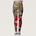 Pantalon punk de yoga de vapeur de S de FEMMES de