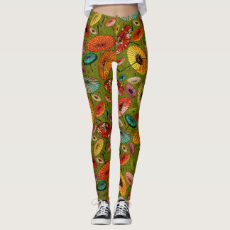 Leggings Papier japonais traditionnel Vintage