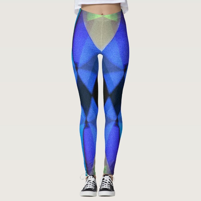Leggings Papillon bleu (Devant)