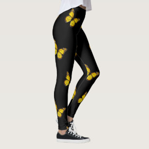 Leggings Papillon jaune