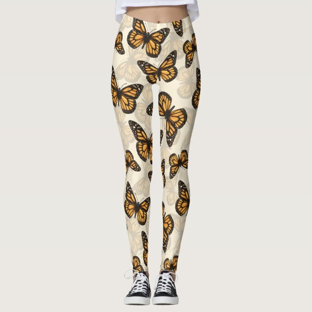 Leggings Papillon monarque (Devant)