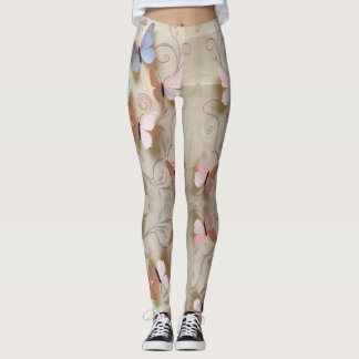 Leggings Papillon romantique