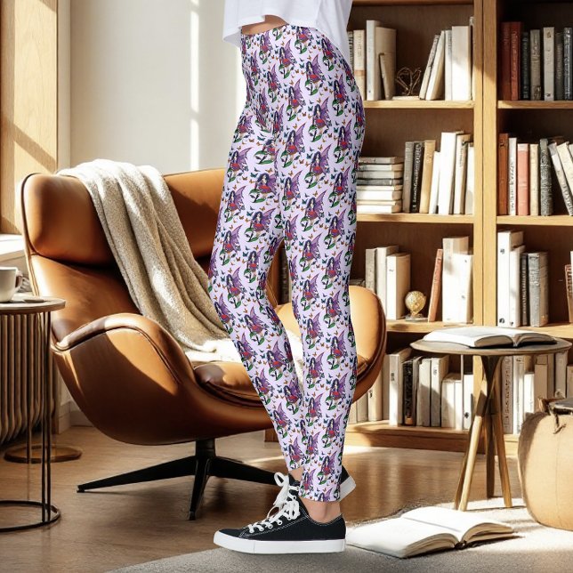 Leggings Papillons aux champignons poilus (Créateur téléchargé)