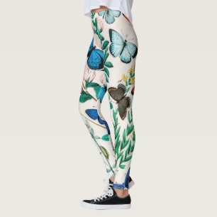 Leggings Papillons, chenilles de William Forsell Kirby