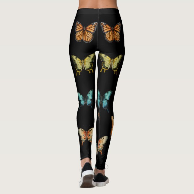 Leggings Papillons Divers délicieux Leggements (Dos)