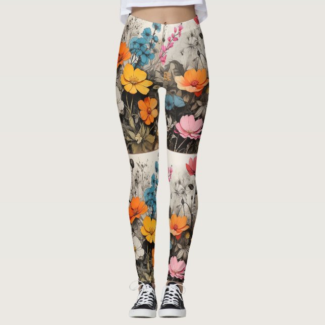Leggings Parade pétale (Devant)