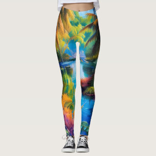 Leggings Paradis tropical II