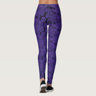 Leggings Pardon pourpre