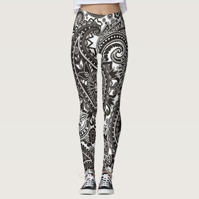 Leggings Parfaitement Paisley (Devant)