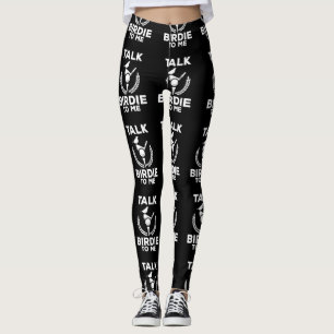 Leggings Parle Mignonne Birdie À Moi, Le Golf Amusant