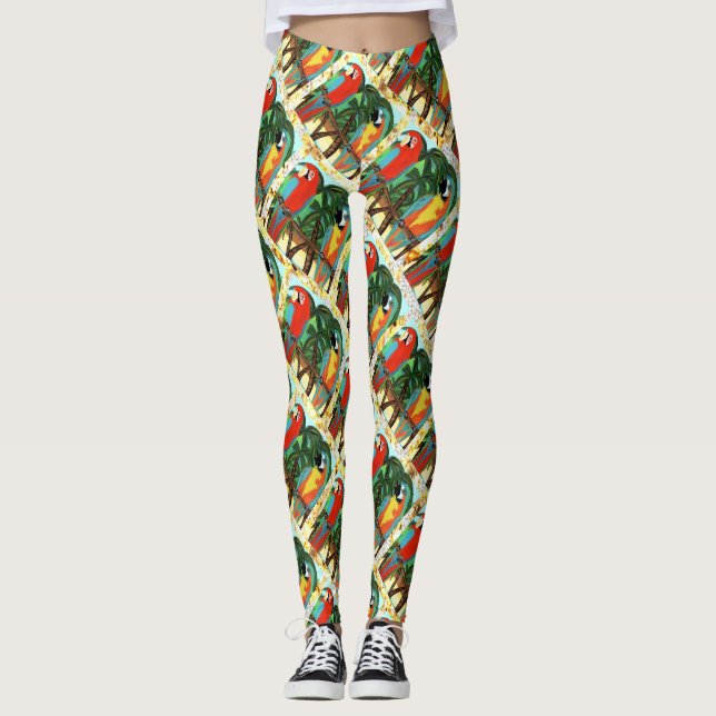 LEGGINGS PARROTS (Devant)