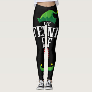 Leggings Parti chrétien de Tennis Elf Matching Family