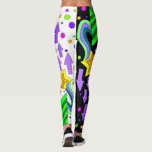 Leggings Partie supérieure du côté incliné