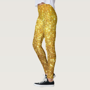 Leggings Parties scintillant cadeau populaire Gold de luxe