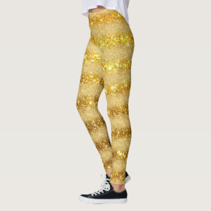Leggings Parties scintillant cadeau populaire Gold de luxe