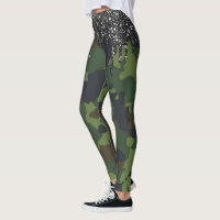 Parties scintillant  Camouflage Camo Motif Militai