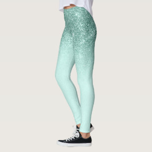 Leggings Parties scintillant de verre vert Mint Sparkle Omb
