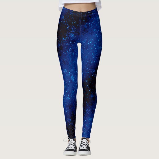 Leggings Parties scintillant étincelante sans soudure confe (Devant)
